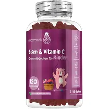 Maxmedix Eisen & Vitamin C Gummibärchen 120 St.