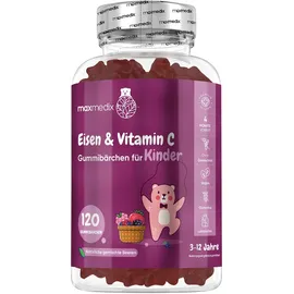 Maxmedix Eisen & Vitamin C Gummibärchen 120 St.