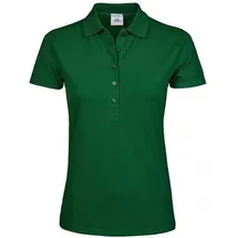 Tee Jays Luxus Piqué Stretch Polo Grün L