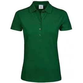Tee Jays Luxus Piqué Stretch Polo Grün L