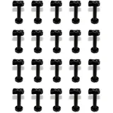 SOTOOLS Sockelfuß 20er Set 200 mm – schwarz – Kunststoff – verstellbar – Stabile Sockelfüße 200 mm – einfache Höhenverstellung, je 500 kg hohe Tragkraft, große Standfläche – Möbelfuß