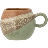 Bloomingville Paula Tasse aus Steingut in der Farbe Green, 8x9 cm, 265 ml, 82058578