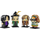 LEGO BrickHeadz Die Professoren von Hogwarts 40560