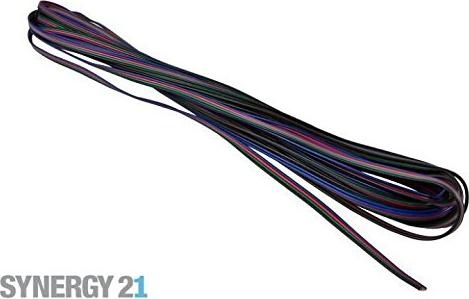 Synergy 21 LED Flex Strip zub. Flachbandkabel Single Color 5m (5 m), Netzwerkkabel