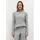 More & More Rundhalspullover grau 40