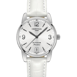 Certina DS Podium Lady 33mm C034.210.16.037.00 - silber,weiß - 33mm