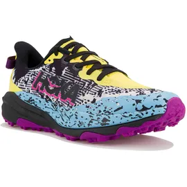 HOKA Speedgoat 6 Kinder Electric Lemon/Black 36