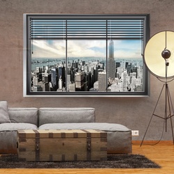 Fototapete - New York Fenster