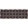 GARANTIA Beetplatte Maxi 70 x 24 cm 4er Set