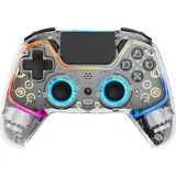 deltaco GAM-169-T - Transparent - Wireless Controller, - Sony PlayStation 4