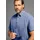 MAN'S WORLD Kurzarmhemd Blau 5XL