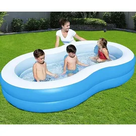 BESTWAY Lagune Family Planschbecken 262 x 157 x 46 cm