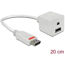 Delock Adapter Display Port Stecker 1.2 -></noscript> mini DisplayPort/DisplayPort Buchse