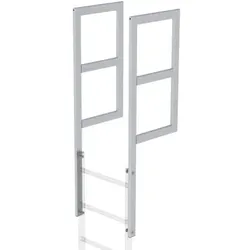 Ausstiegsholm Geländer, Aluminium eloxiert