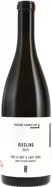 Riesling Riede Steiner Schreck This is not a love song HM Lang 2019 BIO