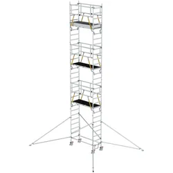 MUNK FlexxTower SGX mit vorlaufendem Geländer