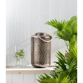 Dehner Solar-Laterne Chiara, braun