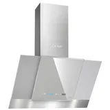 Kaiser AT 8438 FW ECO Dunstabzugshaube 80 cm kopffrei EEK:A Wandhaube Weißglas 910m3/h TouchControl