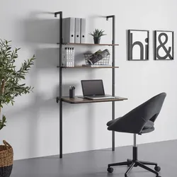 Wandregal Maja Nussbaumfarben MDF ca.80x50 cm