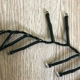 Mojawo System-Lichterkette LED 11 m Dunkelgrün Warmweiß