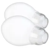 Rosenstein & Söhne Eitrenner 2er-Set Silikon weiß