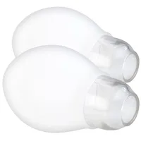 Rosenstein & Söhne Eitrenner 2er-Set Silikon weiß