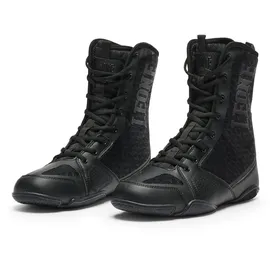 Leone1947 LEONE 1947 Unisex Stivaletti Boxe Professional Professionelle Box-Stiefel-CL102, Schwarz, 38