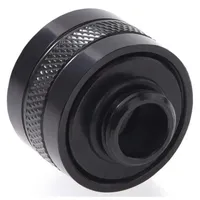 Alphacool Eiszapfen PRO 16mm HardTube Fitting G1/4 - tiefschwarz