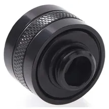 Alphacool Eiszapfen PRO 16mm HardTube Fitting G1/4 - tiefschwarz
