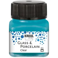 Kreul Glass & Porcelain Clear 20 ml Türkis