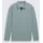 Tom Tailor Basic Contrast Langarm-polo Grey Mint 3XL