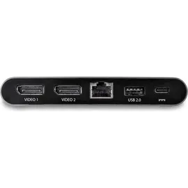 Startech USB-C Multiport Adapter - Windows® - 2 x 4K DP - 100W PD 3.0 - GbE - DP Alt Mode Switch
