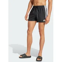 adidas Badeshorts 3 Stripes Black/White L