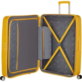 American Tourister Soundbox 4-Rollen Cabin 80 cm / 131 l gelb/gold