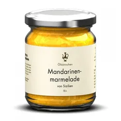 Ölkännchen Mandarinenmarmelade  74% Frucht bio