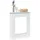 vidaXL Kaminumrandung 75 x 20 x 87,5 cm Weiß