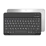 Occtingkind-Kabellose Bluetooth Tastatur für iPad/Android-Tablets, Deutsches Layout QWERTZ, Magnetische Tastatur, für iPad/Samsng Galaxy Tab/Lenovo Tab, ultraleichtes Keyboard, Schwarz