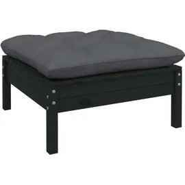 vidaXL 3-tlg. Garten-Lounge-Set mit Anthrazit Kissen Kiefernholz