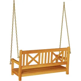 vidaXL Schwingbank 110 x 56 x 58 cm Braun