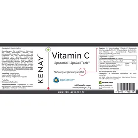 Kenay Vitamin C Liposomal LipoCellTechTM Kapseln 60 St.