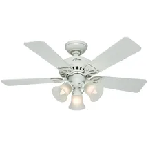 Hunter Beacon Hill 107 cm Deckenventilator Weiß