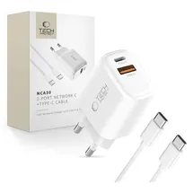 TECH-PROTECT USB-C auf USB-C 1 m Weiß