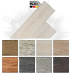 DELUKE® Vinylboden PVC-Dielen selbstklebend wasserfest 2mm Stärke Klebevinylboden Bodenbelag Laminatboden Dekor-Dielen Hellbraun, 2,51 m2