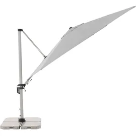 Doppler Active Ø 370 cm hellgrau