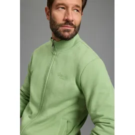 MAN'S WORLD Sweatjacke Herren Grün/Grün 3XL