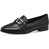 Marco Tozzi Damen Loafer ohne Absatz aus Leder Flach,