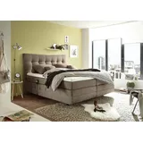 ED EXCITING DESIGN Malibu 2 mit Motor, Beige, 180 x 200 cm