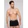 Camp David Boxershorts unifarben schwarz/weiß M 2er Pack