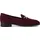 TAMARIS Damen Slipper Leder Blockabsatz bequem; Dark RED, EU 37