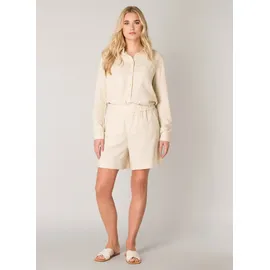 Base Level Shorts Sommerhose im Leinenmix Gr. 44 N-Gr, light beige , 72787420-44 N-Gr